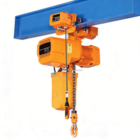 Polipasto de Cadena Manual/Eléctrico Industrial de 16 Toneladas con Motor Silencioso para Elevación Eficiente en Talleres y Almacenes