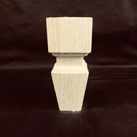 Pièces de meubles en bois sculpté, pieds de meubles en bois sculpté pour chaises et tables