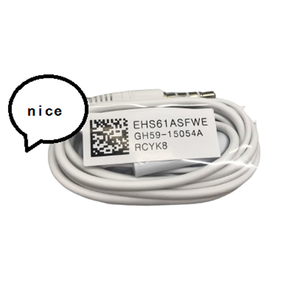 Écouteur <span class=keywords><strong>pas</strong></span> <span class=keywords><strong>cher</strong></span> Bud Mobile EHS61Bass écouteur dans l'oreille filaire casque Mobile casque pour <span class=keywords><strong>Samsung</strong></span> S5830 A52 S10 S9 S8 S7 - Product Image 1