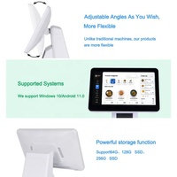Système de point de vente tout-en-un, ordinateur de point de vente de bureau avec imprimante thermique, terminal de point de vente, Windows Android