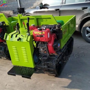 Transporteur sur chenilles tout-terrain haute performance de 12 CV, à <span class=keywords><strong>moteur</strong></span> diesel, avec système de déchargement automatique, pour les exploitations agricoles et les régions montagneuses - Product Image 4