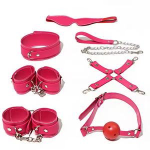Juego de 7 Accesorios de Bondage para Parejas, Juguetes Sexuales Alternativos para Adultos, Kit de Bondage BDSM - Product Image 1