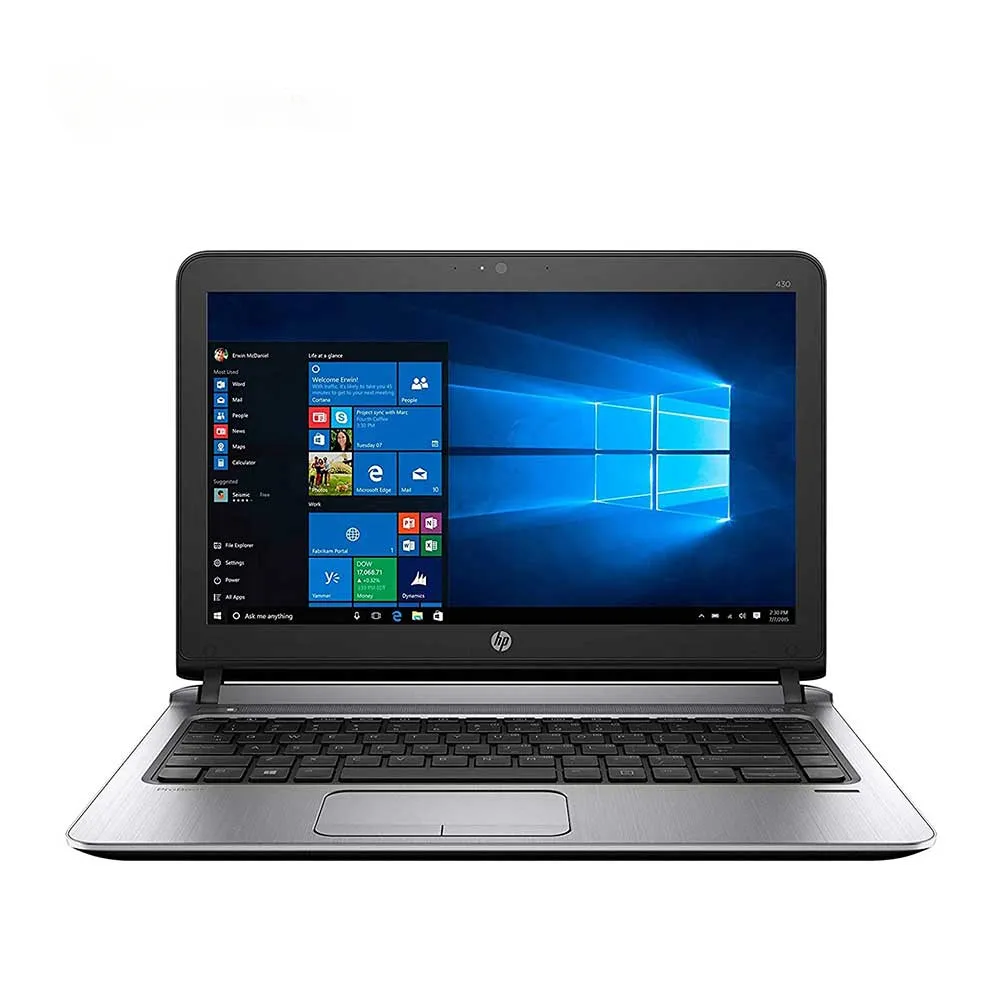 HP 430 G2 Usado Laptops Core i5 5ª Geração RAM 4GB HDD 500GB Win10 13,3 polegadas Segunda Mão Computador Portátil