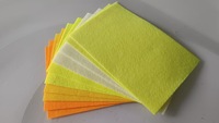 Nouveau kit d'artisanat DIY en feutre coloré non tissé, tissu en feutre à motifs de dessins animés pour la maternelle, fait main