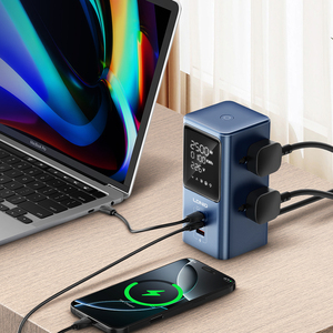 LDNIO SC2 High Quality Multi <strong>Plug</strong> <strong>Extension</strong> <strong>Socket</strong> 4 Way Desk Power Strip with Usb c - Product Image 4