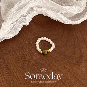 Excellent Vente en gros Nouveau Design Vintage Anneaux Cristal Bijoux de mode Anneaux pour les femmes - Product Image 2