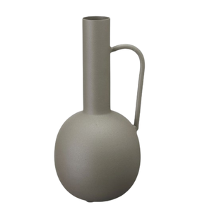 Jarrón de Metal Contemporáneo con Recubrimiento en Polvo para Mesa, Decoración de Sala de Estar, Maceta de Metal de Tamaño Mediano, Macetas de Estilo Moderno - Product Image 6