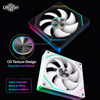 Ventilateur de refroidissement ARGB 120 mm, ventilateur de boîtier PC RVB adressable, ventilateur de refroidissement d'ordinateur haute vitesse