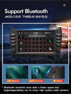 เครื่องเล่นวิดีโอมัลติมีเดียรถยนต์8 "แอนดรอยด์อัตโนมัติเครื่องเล่นวิทยุบลูทูธจีพีเอสนำทางสำหรับ <span class=keywords><strong>Mercedes</strong></span> Benz C คลาส W203เพลง Rds - Product Image 6