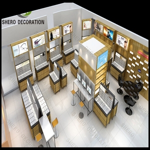 ตู้โชว์ร้านค้าสมัยใหม่สำหรับร้านแว่นตา ชั้นวางโชว์แว่นตา ดีไซน์ร้านค้า เฟอร์นิเจอร์ตู้โชว์ร้านแว่นตา - Product Image 3