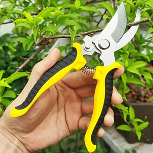 Ciseaux horticole multifonctionnels en acier inoxydable, forme bec d'oiseau, pour la taille des branches et la cueillette des fruits, avec fonction d'économie d'effort - Product Image 5