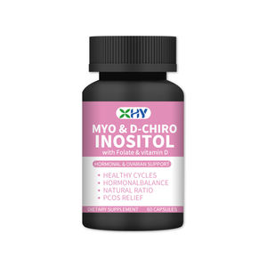 อาหารเสริม Myo <span class=keywords><strong>Inositol</strong></span> and D-chiro <span class=keywords><strong>Inositol</strong></span> ด้วยวิตามินแคปซูลโฟเลตสำหรับการทำงานของรังไข่ - Product Image 1