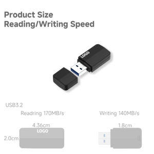 यूएसबी 3.0 बाहरी हाई स्पीड मेमोरी कार्ड रीडर एडाप्टर के लिए 80 mb/s के साथ बाहरी हाई स्पीड मेमोरी कार्ड रीडर एडाप्टर एडाप्टर - Product Image 4