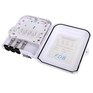 กล่องกระจายไฟเบอร์ออปติกคุณภาพสูง 3 ช่องเข้า 8 ช่องออก พร้อมตัวแยก PLC แบบ 1*8 SC UPC APC ท่อเหล็ก สำหรับ FTTH  วัสดุ ABS - Product Image 3