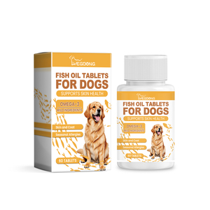 Gélules d'huile de poisson Oméga 3 pour chiens et chats – Soin de la peau, du pelage, du cœur et de la vision – Multivitamines en vrac – Gélules d'huile de poisson Oméga 3 pour chiens et chats - Product Image 3