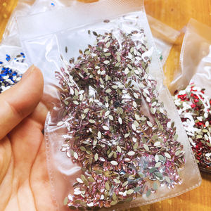 Piedras de Cristal con Forma de Ojo de Caballo al por Mayor, 1440 Piezas/Bolsa, Cuentas de Piedras Preciosas de Cristal, Forma Plana, Cristal de Vidrio, Diamantes de Imitación - Product Image 4