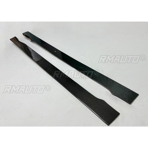 สเกิร์ตข้างรถยนต์ลายคาร์บอนไฟเบอร์แท้  ลิ้นกันชนหน้า  สปลิตเตอร์  สำหรับ BMW ทุกรุ่น ชุดแต่งรถยนต์ อุปกรณ์ตกแต่งรถยนต์ - Product Image 4