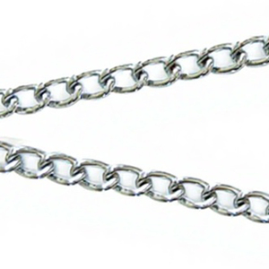 Correa de Cadena Doble con Hebilla Cromada, 2.5mm * 40CM, Correa para Mascotas - Product Image 4