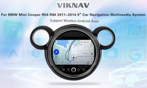 Radio de coche Android de 9 pulgadas para BMW <span class=keywords><strong>Mini</strong></span> <span class=keywords><strong>Cooper</strong></span> R56 R60 2011-2014 vídeo estéreo Carplay navegación GPS reproductor Multimedia Unidad Principal - Product Image 4