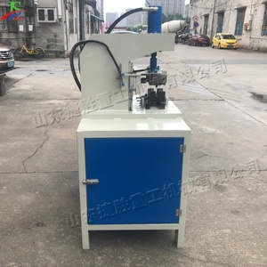 Machine de poinçonnage hydraulique à chaud pour tuyaux à 45 et 90 degrés, machine de poinçonnage de trous en acier pour fenêtres en aluminium, pour la soudure de tuyaux métalliques - Product Image 4