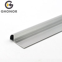 Échantillon gratuit de profilés en alliage d'aluminium pour la finition des murs, produits de matériaux de construction