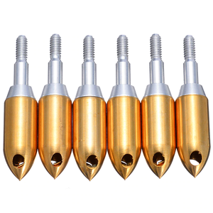 Pointe de flèche de chasse en <span class=keywords><strong>cuivre</strong></span> et fer de haute qualité, outil de chasse à l'arc, pointe de flèche de chasse en plein air, sifflet de chasse - Product Image 4