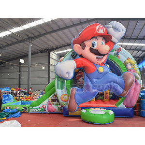 Château Gonflable Commercial en Promotion pour Enfants, Château Gonflable Mario, Trampoline Gonflable - Product Image 1