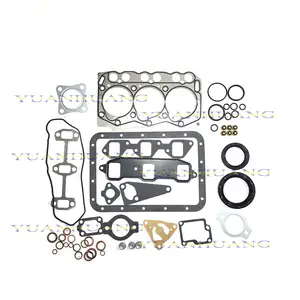 Juego de juntas de pistón para motor Yanmar, conjunto de anillos de pistón para motor diésel, Tractor, gato, generador de excavadora 3TNA68