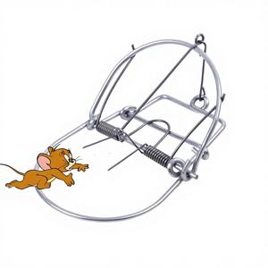 Trampa para <span class=keywords><strong>Ratones</strong></span> <span class=keywords><strong>de</strong></span> Hierro Resistente y <span class=keywords><strong>de</strong></span> Alta Eficiencia, Mecanismo <span class=keywords><strong>de</strong></span> Captura para la Exterminación <span class=keywords><strong>de</strong></span> Roedores <span class=keywords><strong>Domésticos</strong></span>, Origen Zhejiang, Modelo Antiguo - Product Image 1
