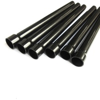 Le tube PVC haute brillance s'étend sur un côté tuyau rond PVC rigide 18.5mm