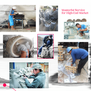 Les pavés en basalte créent un chemin de <span class=keywords><strong>jardin</strong></span> <span class=keywords><strong>japonais</strong></span> serein à la maison - Product Image 5