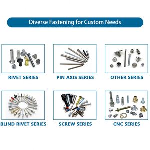 Rivets semi-tubulaires en laiton Saitong ST-0088 personnalisés en usine, certifiés ISO, plage de serrage 100-900, rivets à coupure, rivets à pot - Product Image 3
