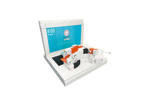 2025 vente chaude bricolage bloc de construction ensemble <span class=keywords><strong>petit</strong></span> <span class=keywords><strong>bureau</strong></span> à domicile Table décor Animal chat bloc de construction ensemble cadeau pour les enfants - Product Image 5