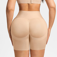 Shorts sculptants respirants sans coutures pour femme, effet ventre plat, sans retraitement de bordure, rehausseur de fesses, marque privée, vente en gros