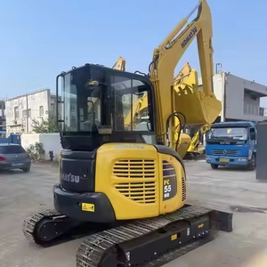 Komatsu PC55MR รถตักดินขนาดเล็ก5.5ตันรถตักตีนตะขาบขนาดเล็กใช้100% ของแท้ - Product Image 3