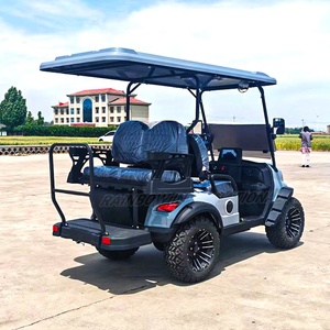Voitures de golf électriques 4 places de haute qualité, alimentées par une batterie au lithium 72V 5KW, prix bas, buggy - Product Image 2