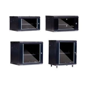 Armoire réseau murale <span class=keywords><strong>9U</strong></span> personnalisée pour salle <span class=keywords><strong>informatique</strong></span> châssis de serveur boîtier faible RJ45 compatible POE 4G WIFI 5G GSM GPRS - Product Image 2