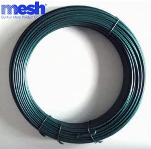 China 1.2 mm 2.0mm 3.2mm 18 gauge 1kg per roll small coil tying iron pvc coated iron wire