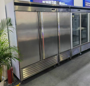 Réfrigérateur à porte pleine de qualité commerciale de 54 pouces, pour restaurants américains, réfrigérateur en acier inoxydable pour les entreprises - Product Image 4