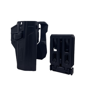 Pbp09 Kanonholster Lichtgewicht Wijsvinger Ontgrendeling En Vergrendelingsholster Met 360 ° Peddel 360 ° Twee-In-Één Riemclip - Product Image 3