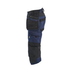 BLAKLADER - 197711498699C60 Pantalones cortos piratas duraderos en elástico bidireccional Azul marino oscuro/Negro-PANTALÓN DE TRABAJO EAN 7330509957035 - Product Image 4