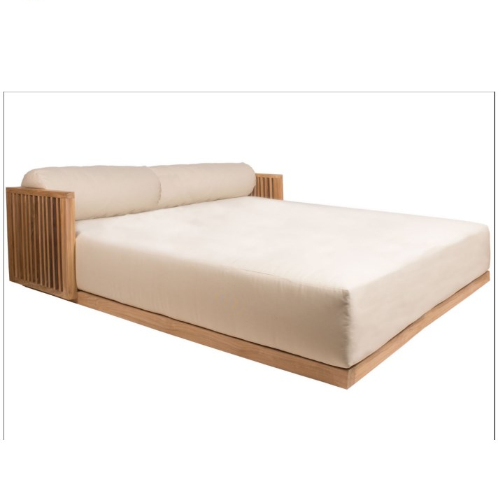 Outdoor patio garden sets teak daybed double daybed furniture double sun lounger