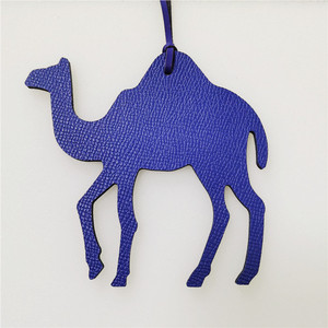 2024 New Designer Luxury Mini Brikin Bag Charm PU Leather Camel Animal Shape Keychain with Pendant for Bag Decoration - Product Image 3