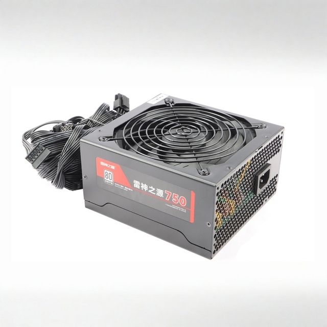 MQ ATX 750W Power Supply Rated 750W Gaming PC PSU Support High Performance Graphics Card Desktop Computer Power