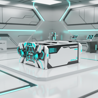 Simulateur de vol VR 9D Full Sense à prix d'usine, machine de jeu VR à monnayeur, équipement VR/AR/MR