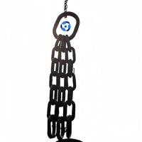 Cadena de Elevación de Acero Grueso Grado G80, Certificada EN 818-2 |   Estructura de Elevación Industrial Soldada con Acabado Negro de 6-32 mm de Diámetro