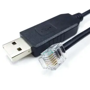 FTDI USB UART TTL ถึง RJ11สายอะแดปเตอร์อนุกรมสำหรับ P1พอร์ตของดัตช์ Kaifa MA105เมตรสมาร์ท P1 Kable Domoticz