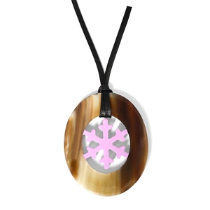 Colgante Artesanal de Cuerno de Búfalo con Textura Natural, Joyería de Moda Sostenible al por Mayor - Product Image 1