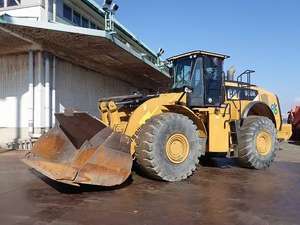 Chargeuse sur pneus robuste 980K 980H 8 tonnes, chargeuse frontale Caterpillar 980G 980H 980K 982M, chargeuse lourde d'occasion - Product Image 2