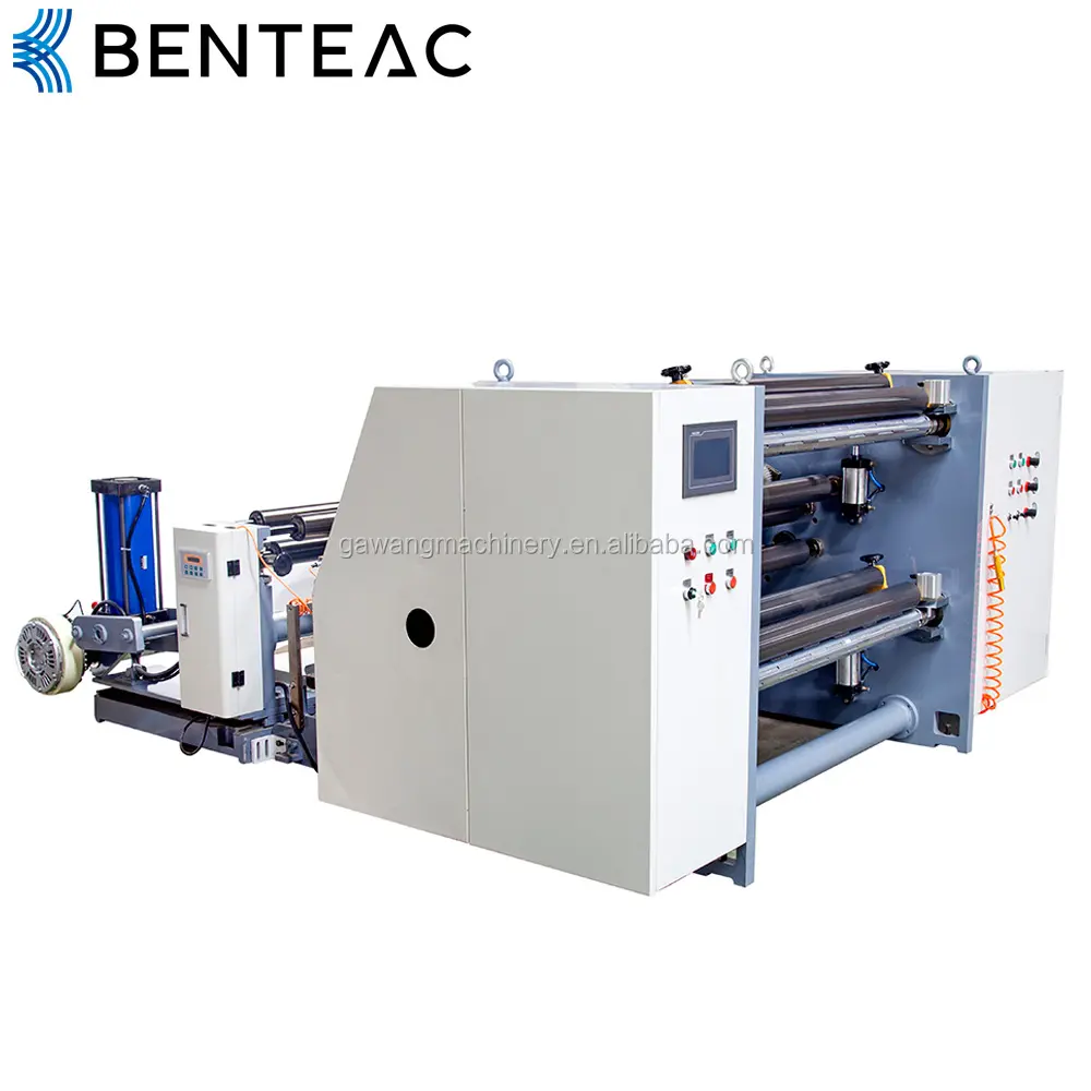 Maoyuan Super Grade Paper Film Roll Slitting And Rewinding Machine With Turret Rewinder